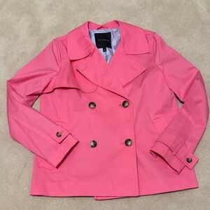 Hot pink spring jacket by Talbots